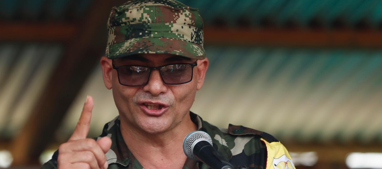 Iván Mordisco, jefe de las disidencias de las FARC. 