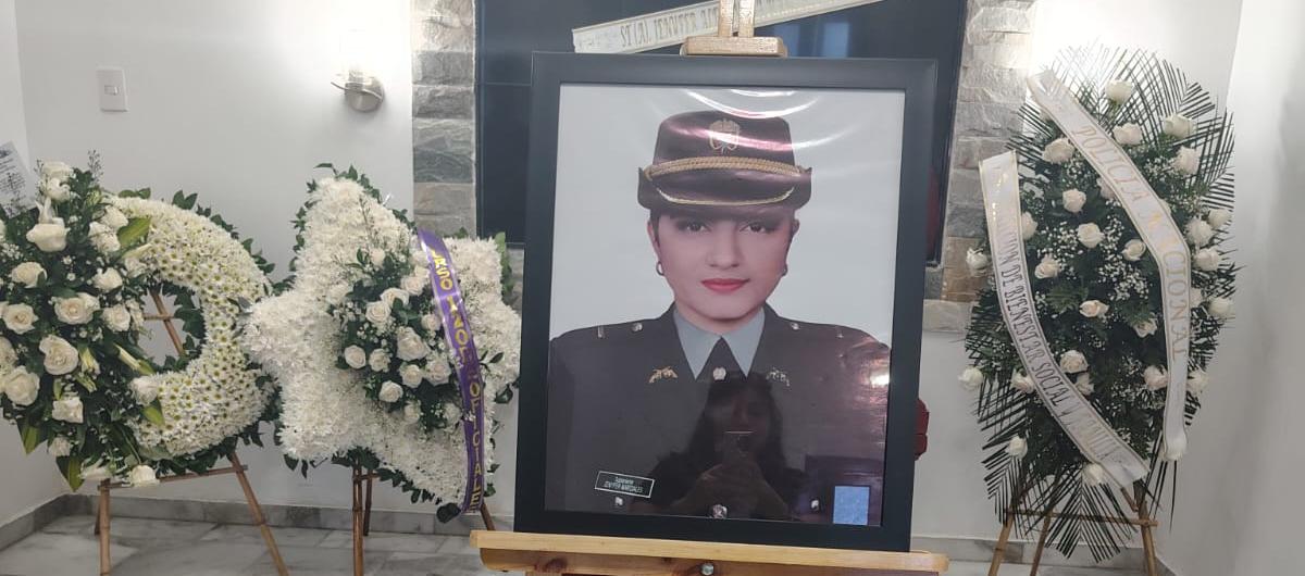 La subteniente Jenyfer Alexandra Marciales Londoño.