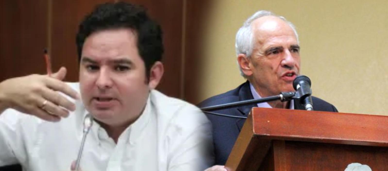 Carlos Meisel y Ernesto Samper.