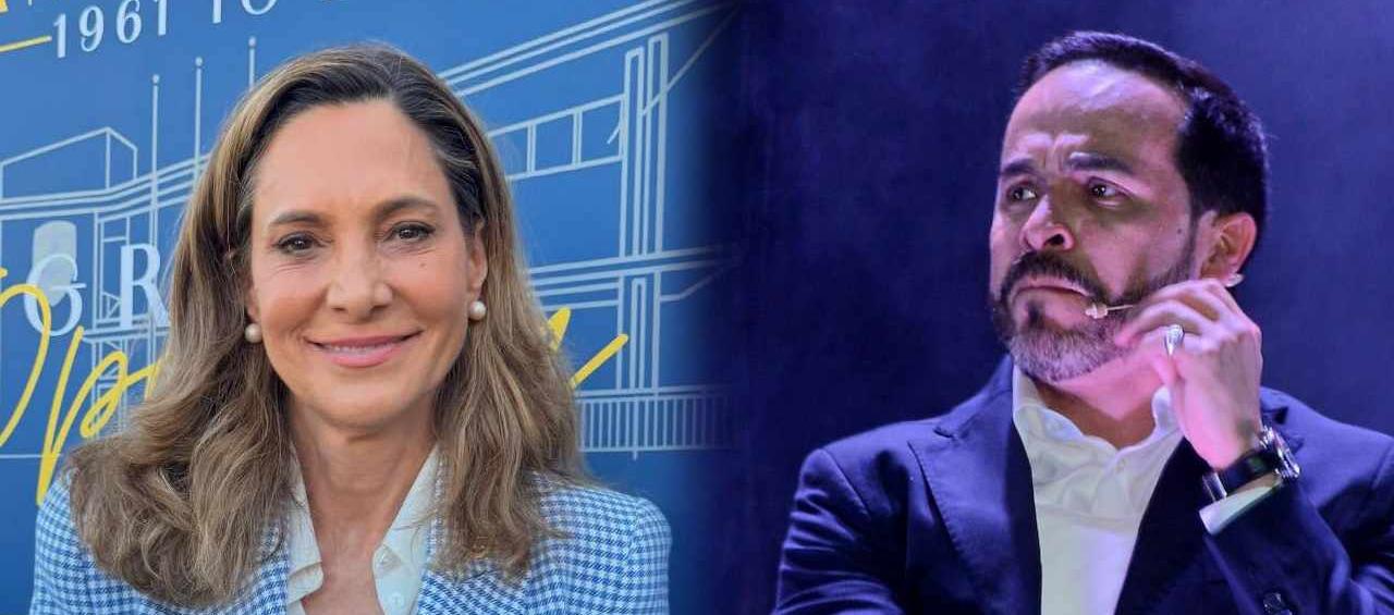 María Elvira Salazar y Abelardo De La Espriella.