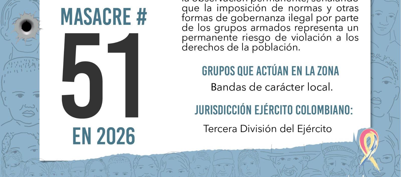 El reporte de la masacre.