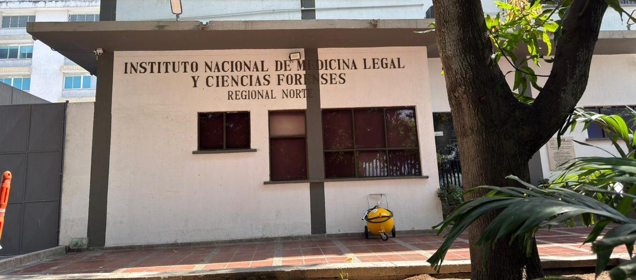 Sede de Medicina Legal, en Barranquilla. 