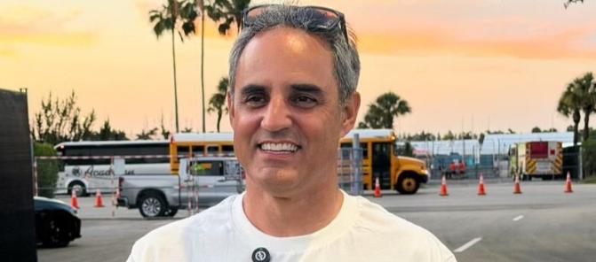 El expiloto de Fórmula 1, Juan Pablo Montoya.