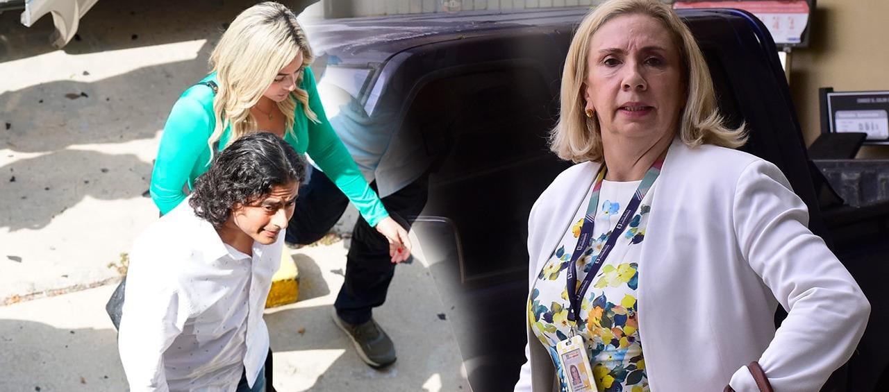 Nicolás Petro, Laura Ojeda y la Fiscal Lucy Laborde.