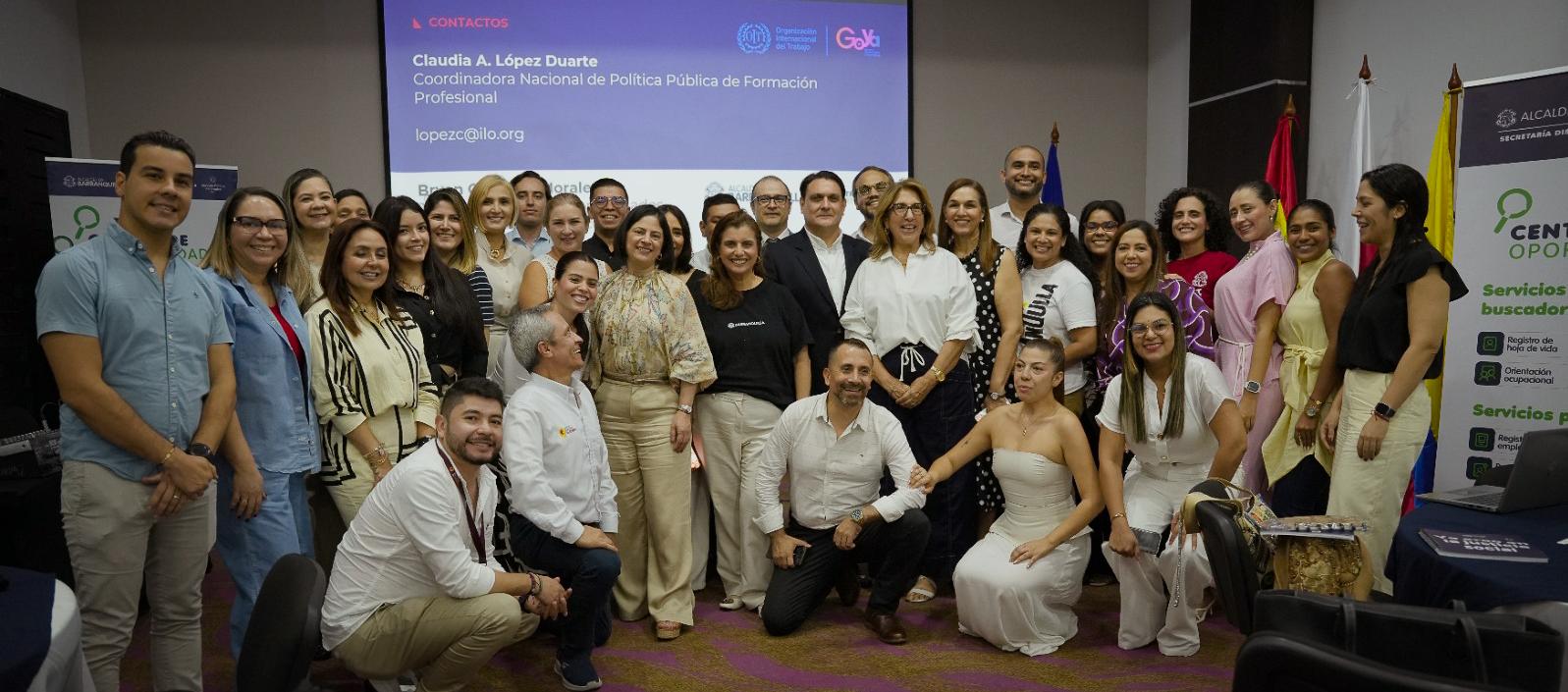 Encuentro liderado por la OIT con entidades públicas y privadas en Barranquilla.