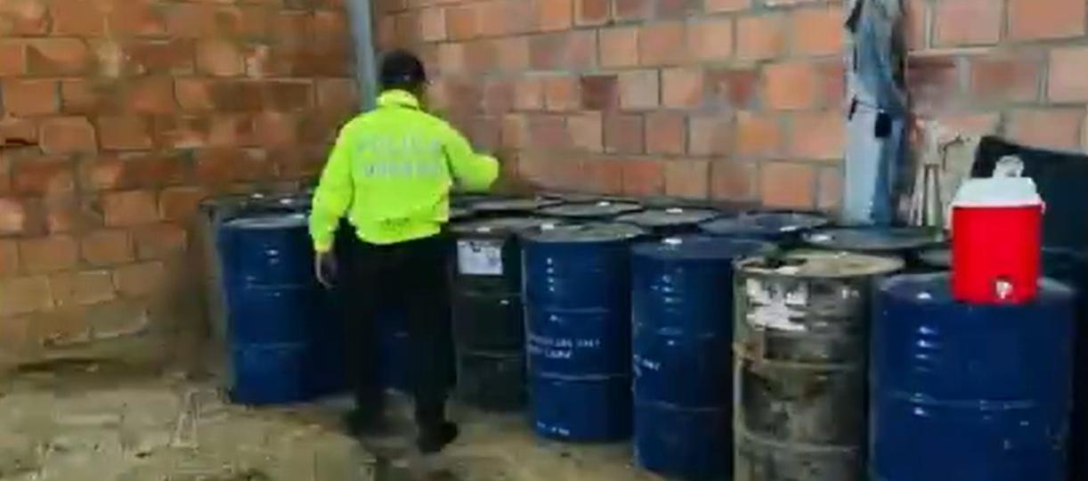 Operativo de la Policía.