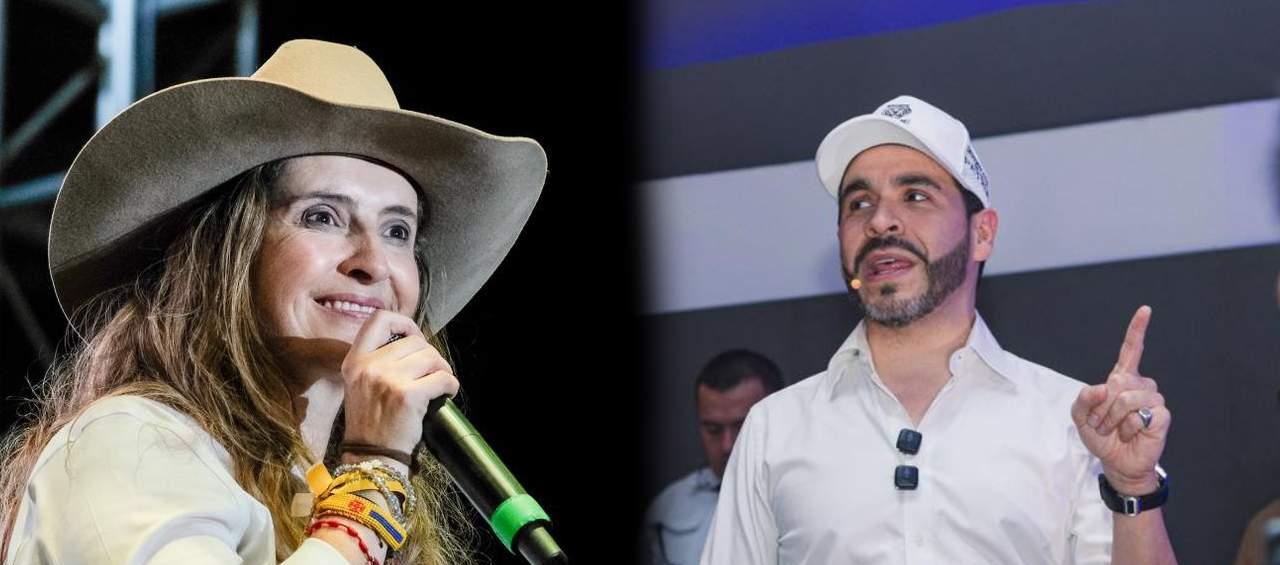 Paloma Valencia y Abelardo De La Espriella.