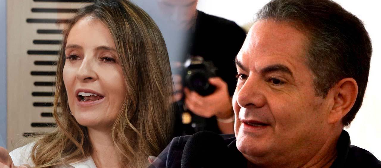 Paloma Valencia y Germán Vargas Lleras.