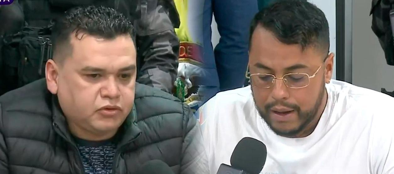 Digno Palomino y Jorge Eliécer Díaz Collazos, alias 'Castor'. 