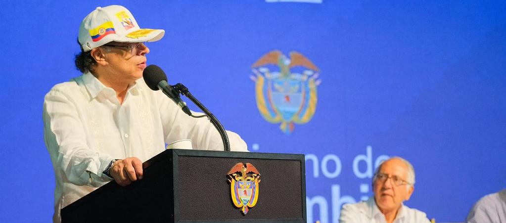 El Presidente de la República, Gustavo Petro.