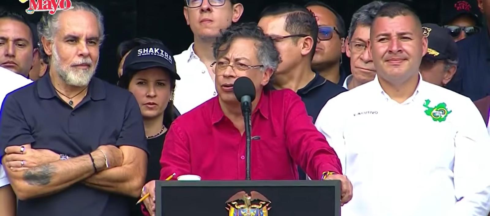 El Presidente Gustavo Petro.