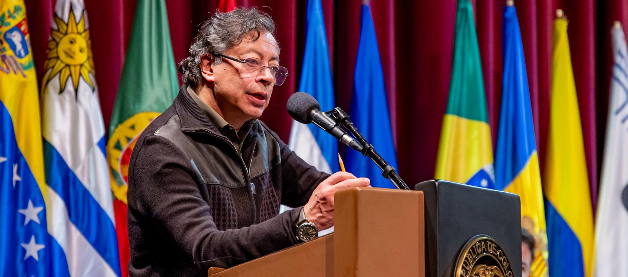 El Presidente de la República, Gustavo Petro.