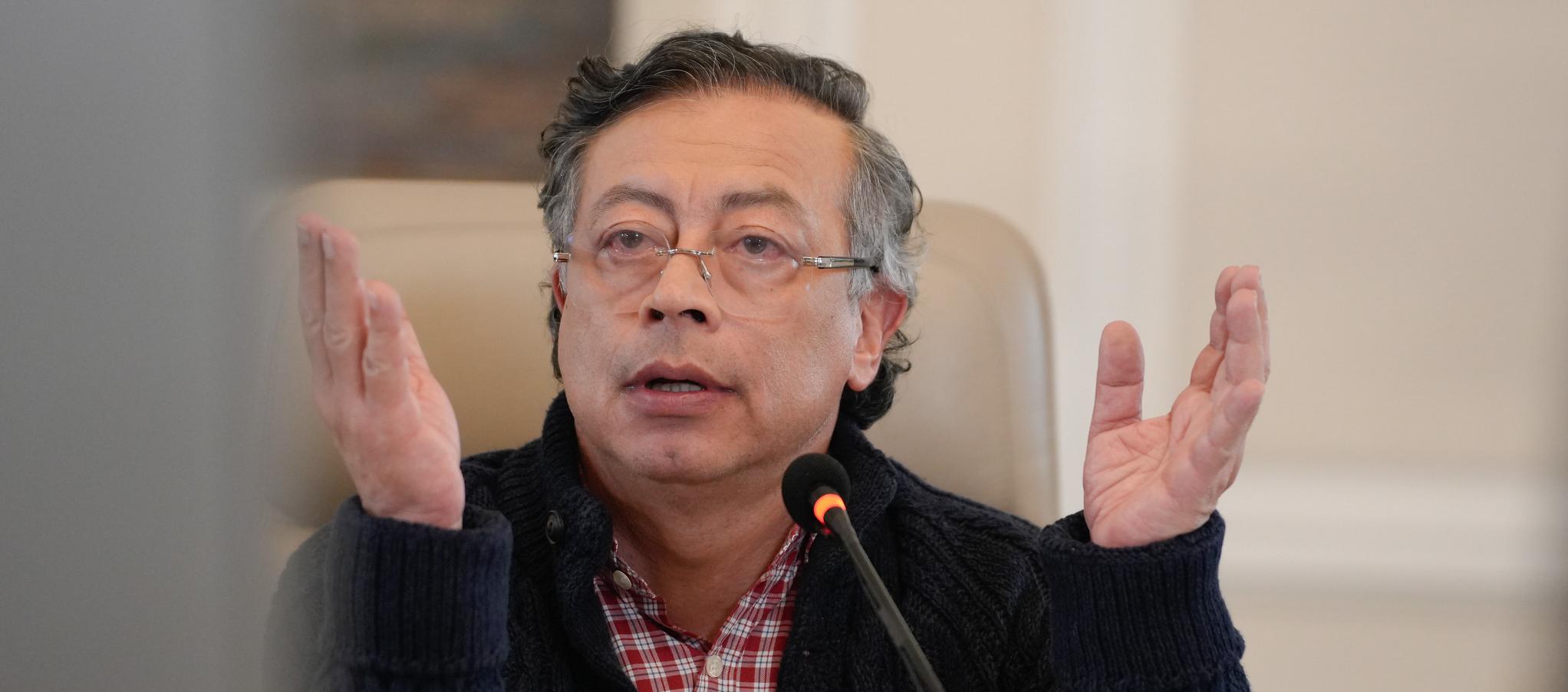 El Presidente Gustavo Petro.