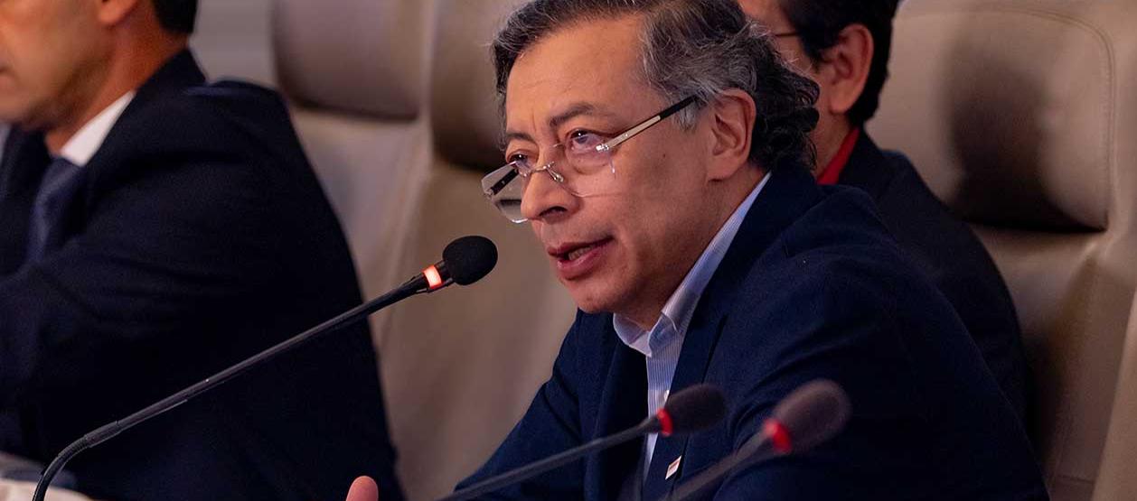 Gustavo Petro, presidente de Colombia. 