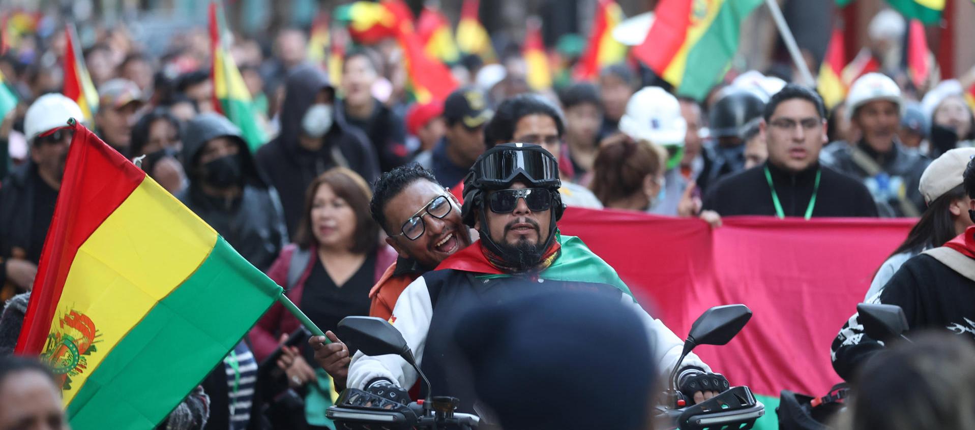 Protestas en Bolivia