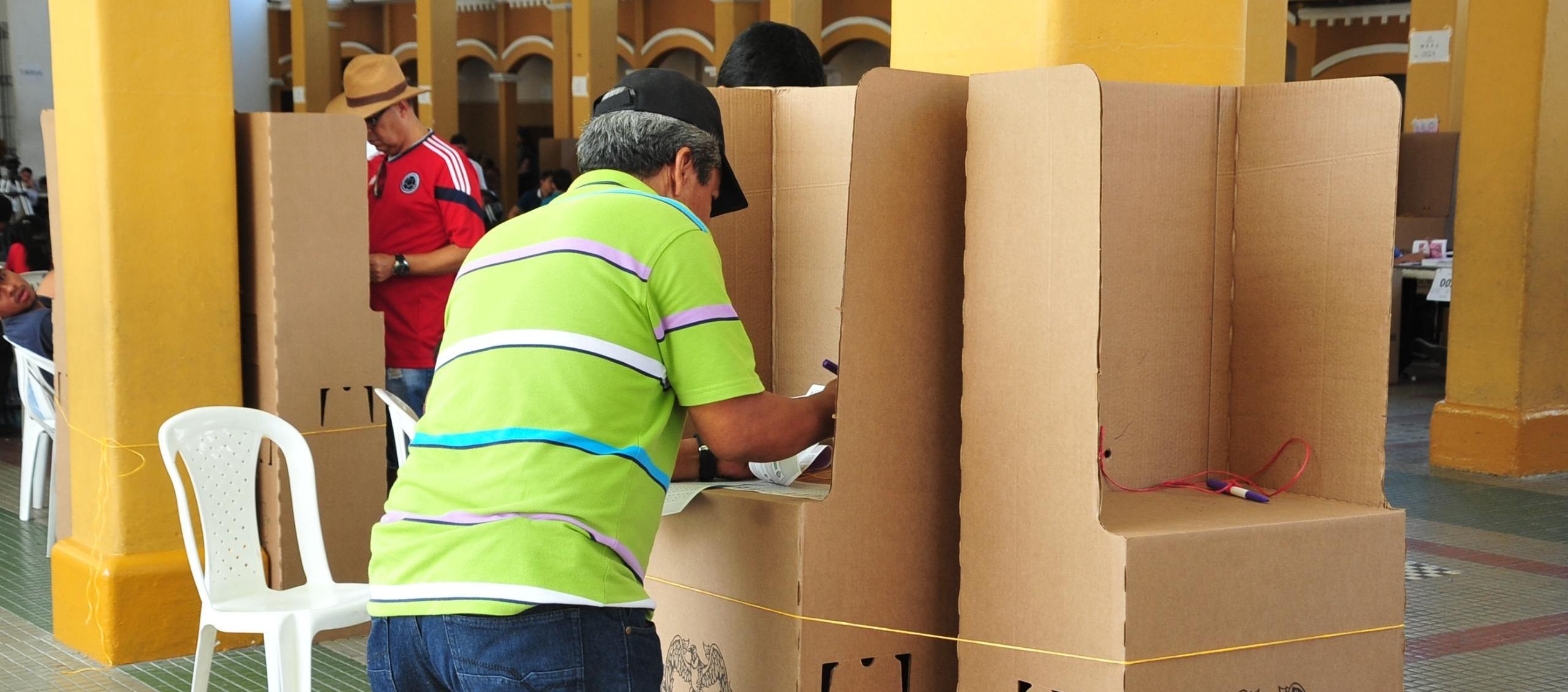 Jornada electoral en Colombia. 