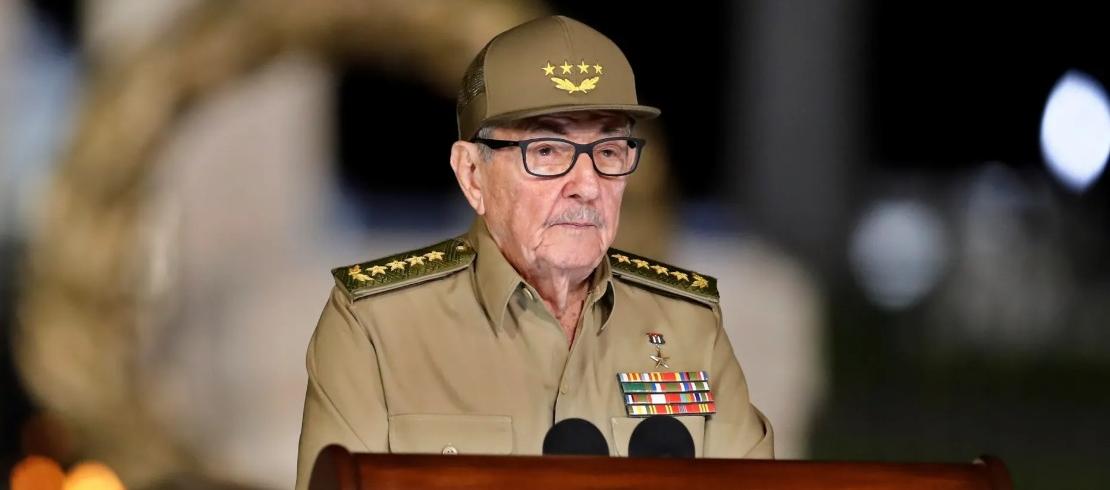 Expresidente cubano Raúl Castro. 