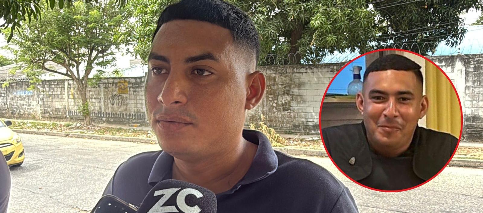 Raufit Enrique Bonett, hermano escolta asesinado en balacera del Norte. 