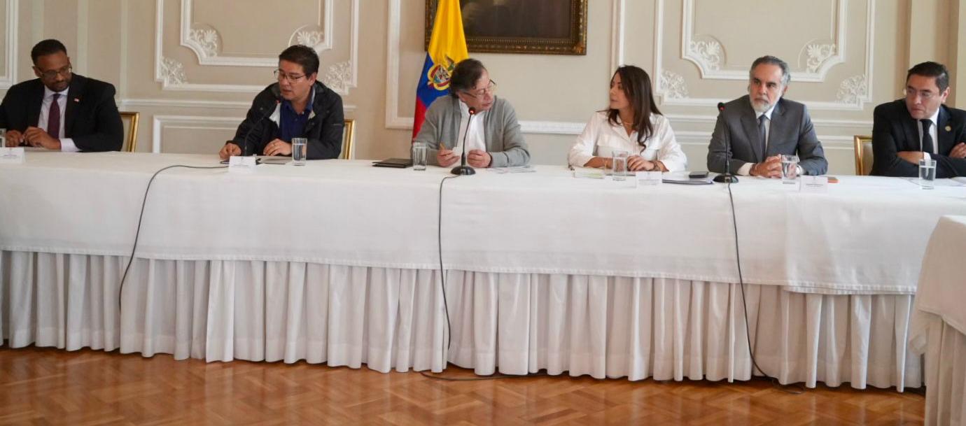 Imagen de la reunión.