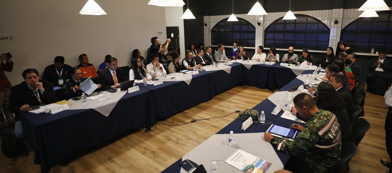 Reunión de Ministerio de Ambiente con otras entidades del Estado. 