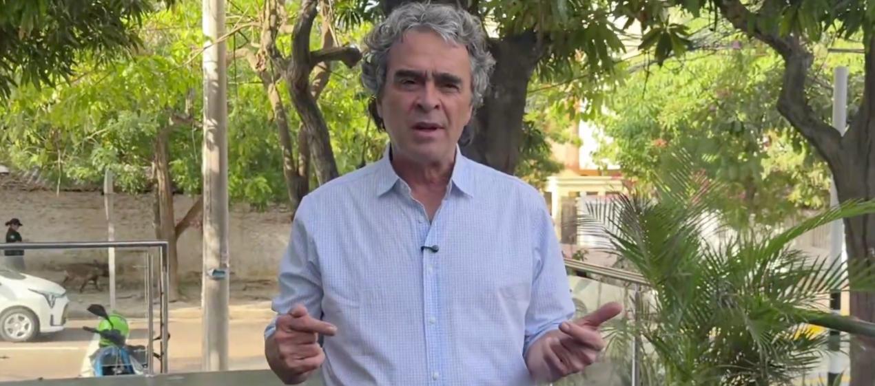 Sergio Fajardo, candidato presidencial. 