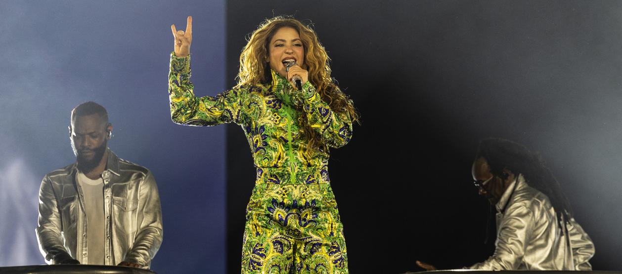 La cantante barranquillera Shakira.