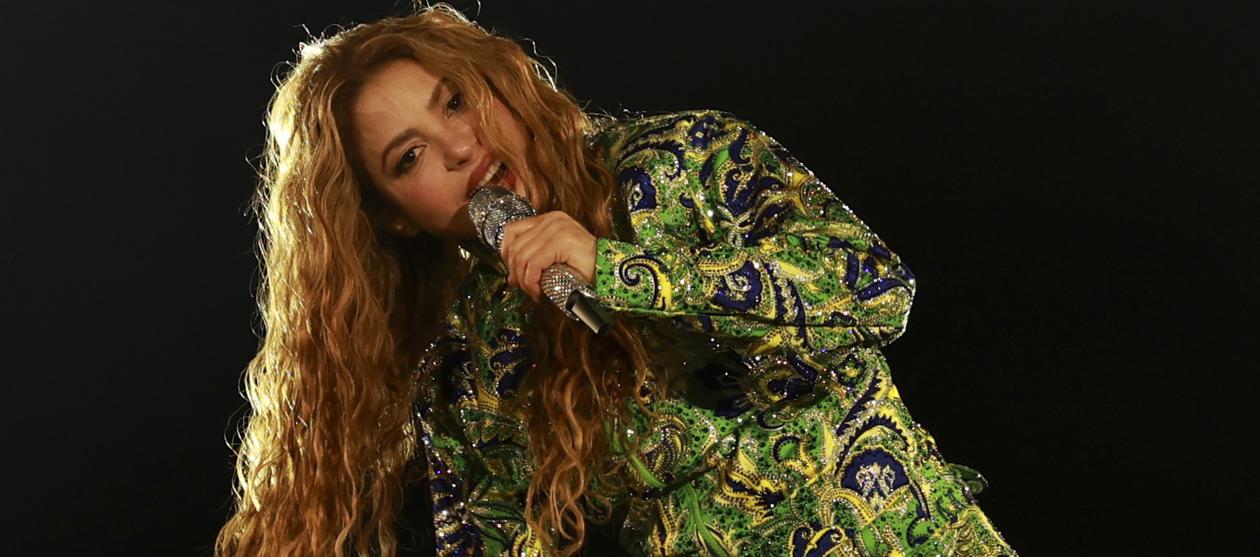 La cantante barranquillera Shakira.