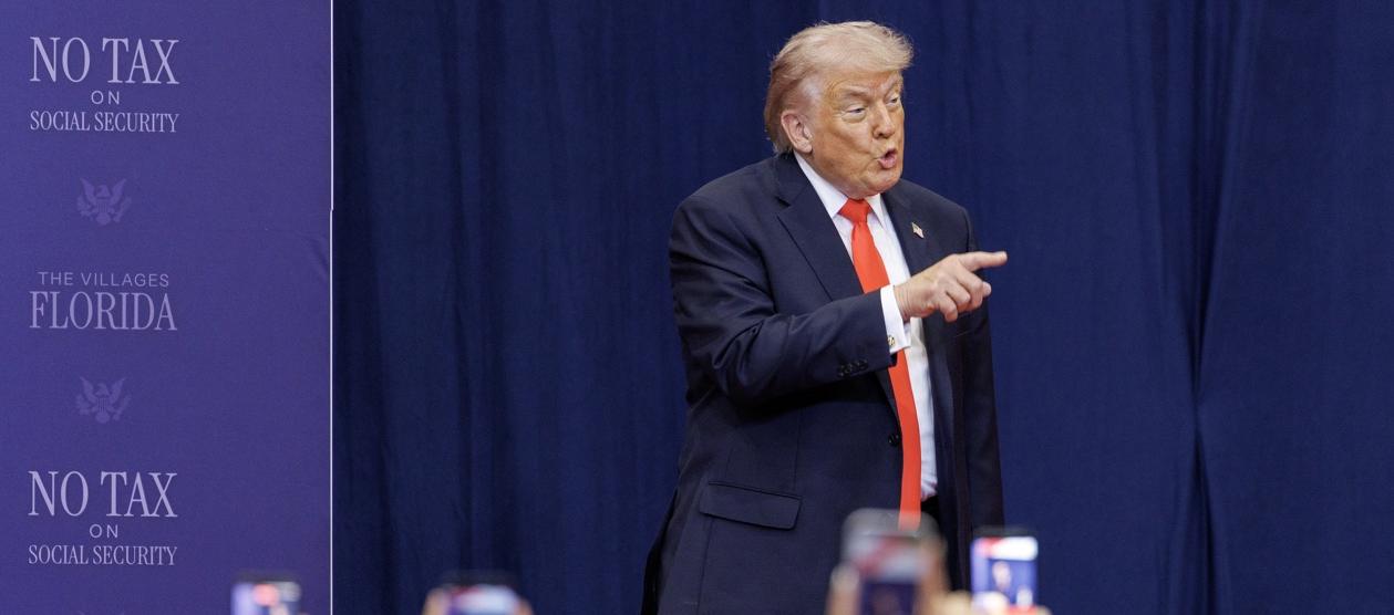 El presidente de Estados Unidos, Donald Trump.