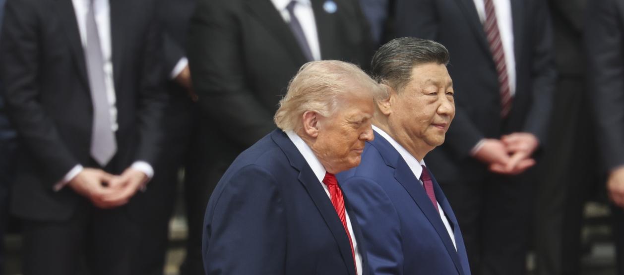 Donald Trump y Xi Jinping.