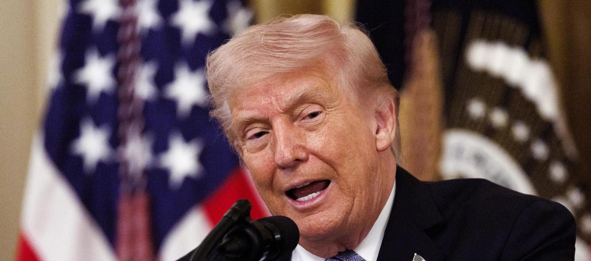 Donald Trump, presidente de Estados Unidos. 