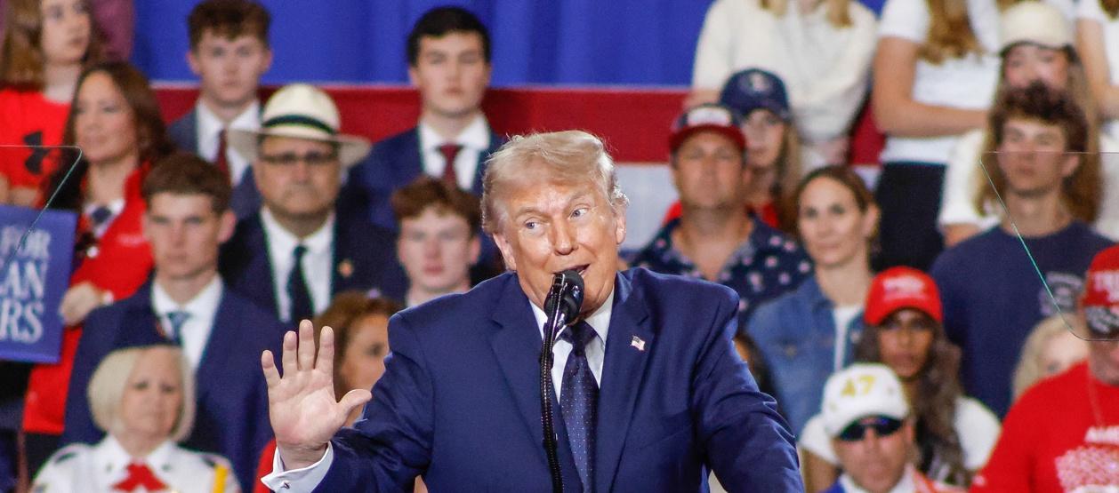 El presidente de Estados Unidos, Donald Trump.