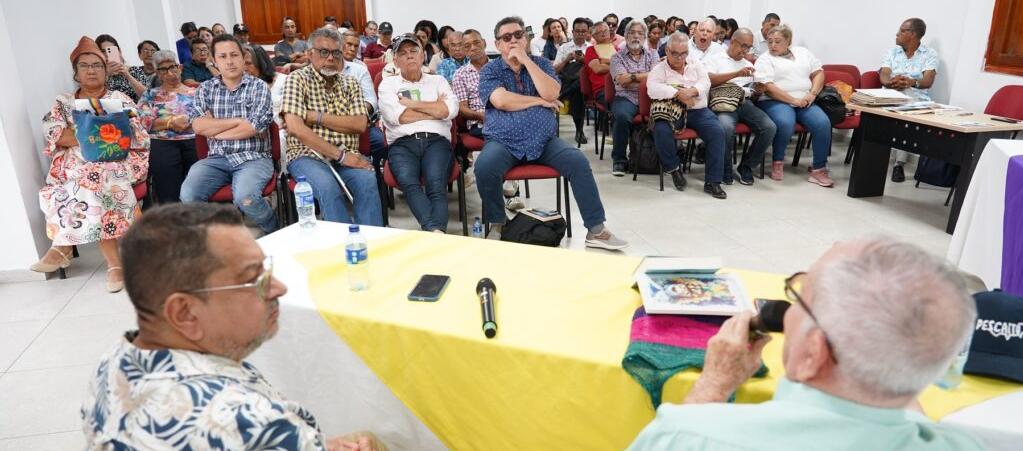 Presentación del XXIV Encuentro de Escritores del Caribe Colombiano en homenaje a Cepeda Samudio.