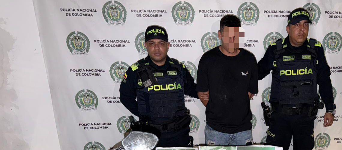 Uno de los capturados por este hecho de sangre.
