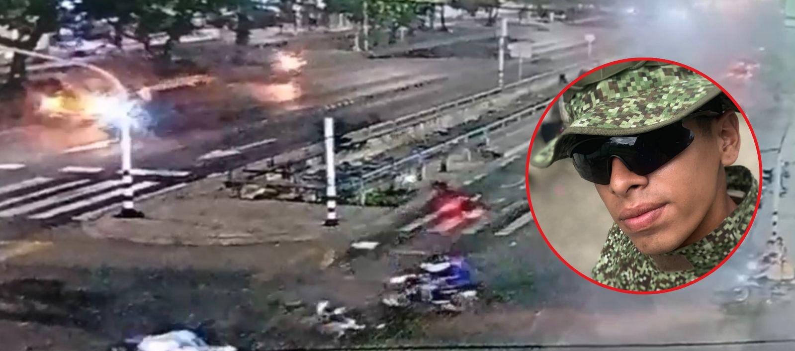 Víctima del accidente de tránsito.