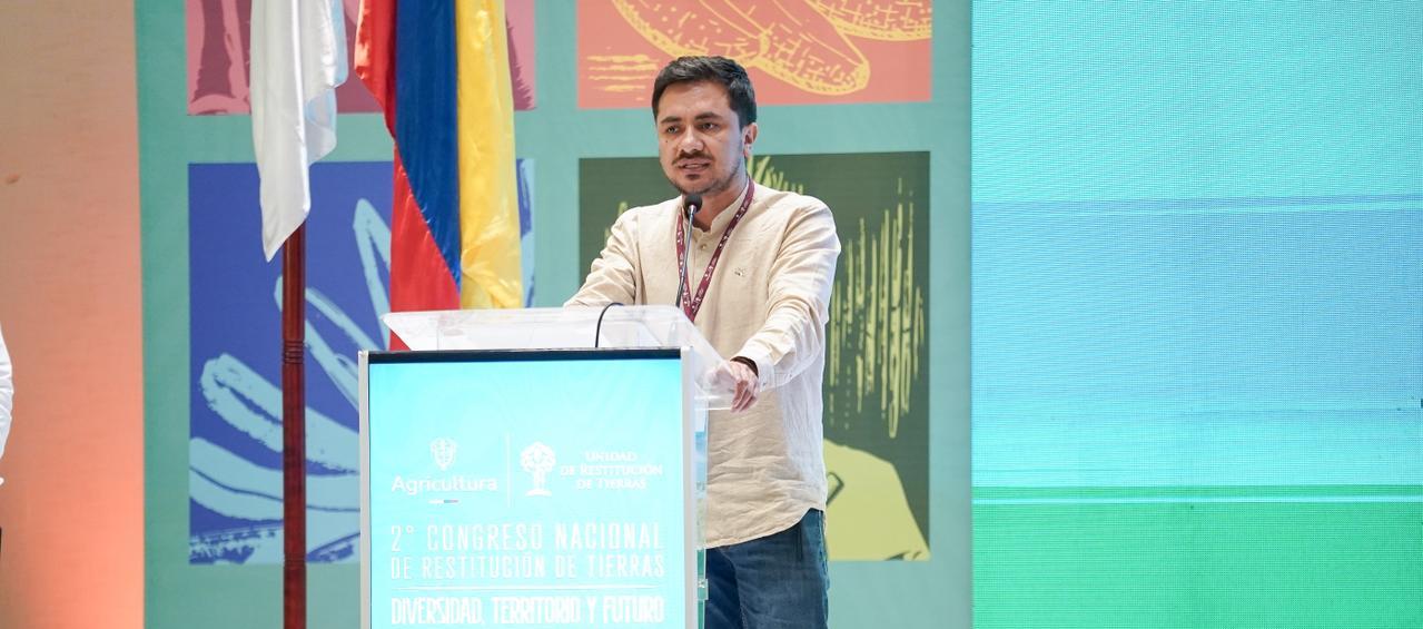El Viceministro de Agricultura y Desarrollo Rural, José Luis Quiroga. 