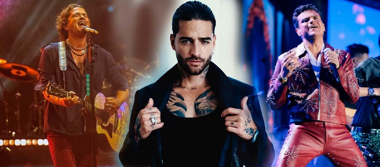 Carlos Vives, Maluma, Silvestre Dangond estrenan nuevas canciones