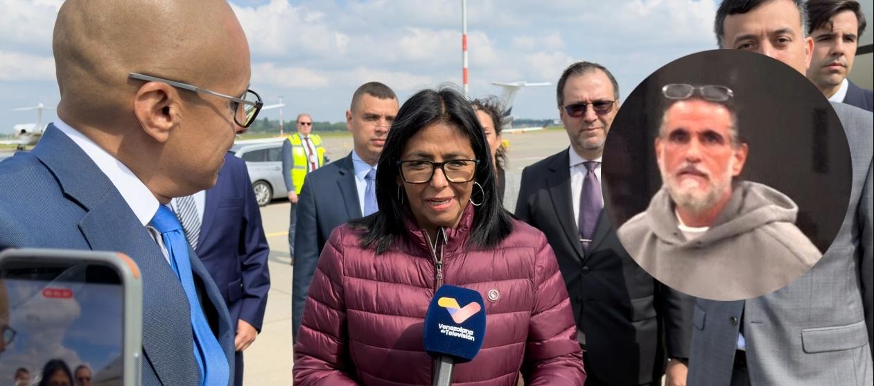 Delcy Rodríguez, presidenta encargada de Venezuela se pronunció sobre Saab.