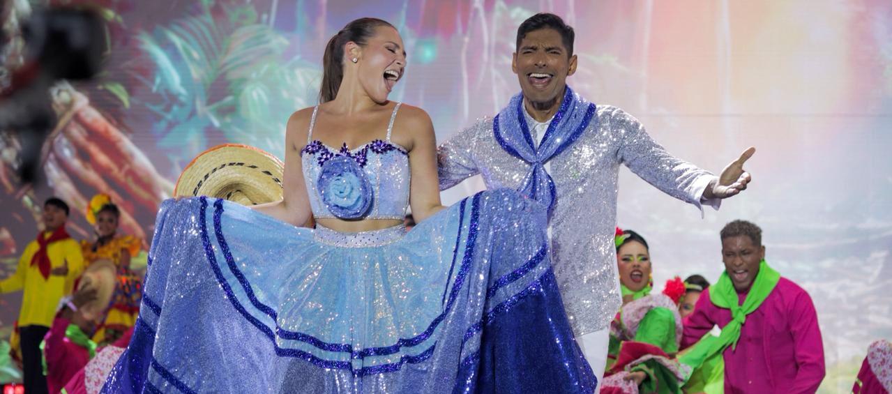 La reina del Carnaval, Michelle Char, participará en la muestra artística. 