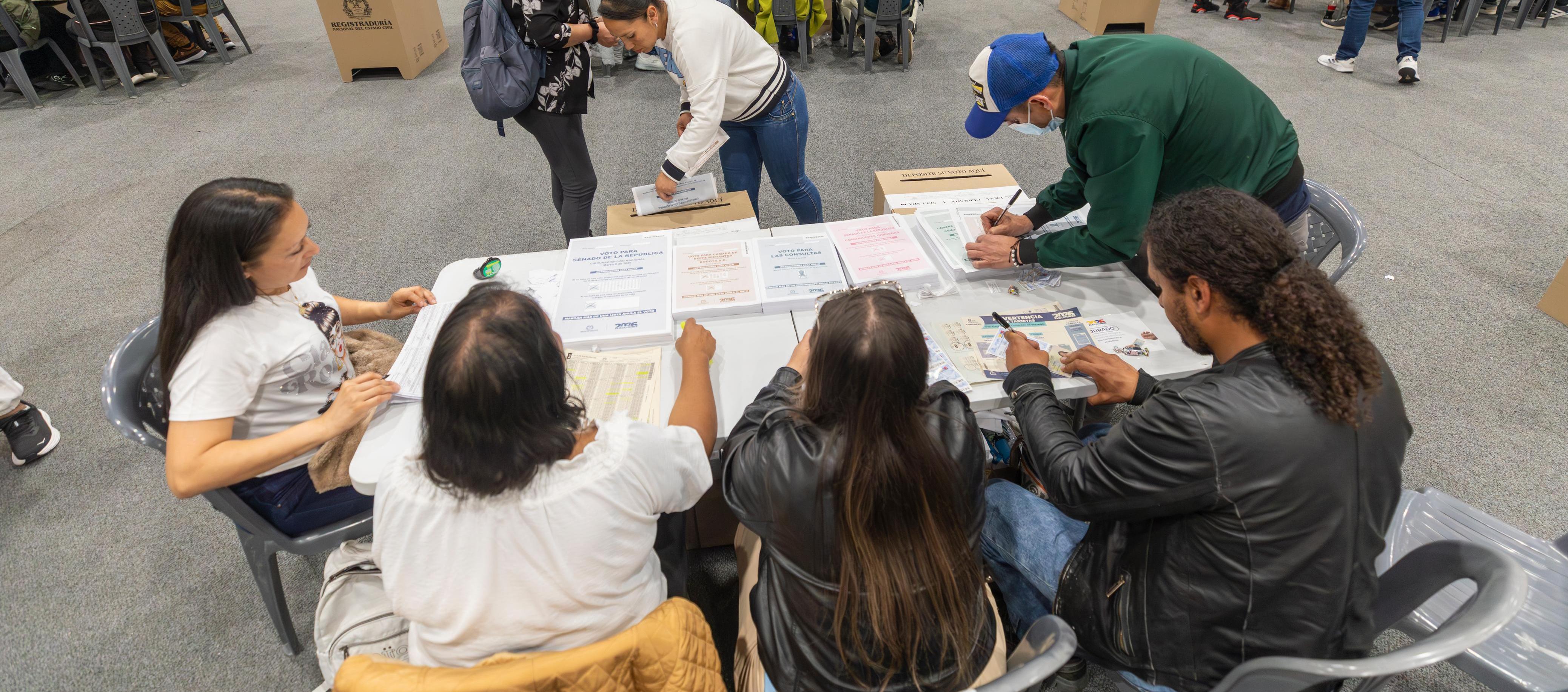 Registraduría entrega censo final de habilitados para votar en las elecciones presidenciales 2026. 