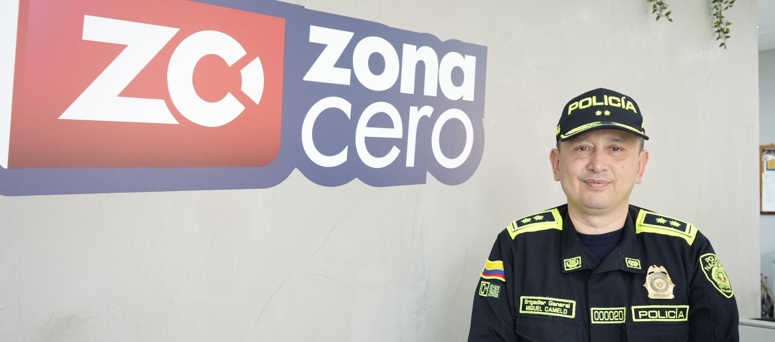 Miguel Camelo, comandante Policía Metropolitana de Barranquilla