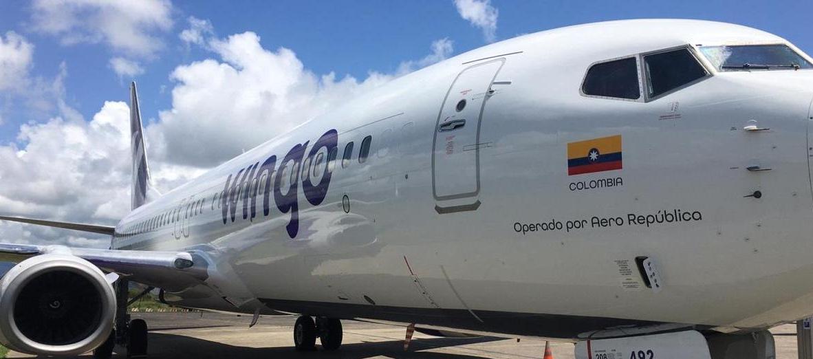 Avión de Wingo. 