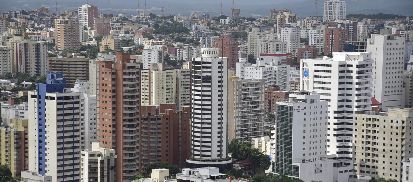 Panorámica de Barranquilla. Imagen de referencia. 