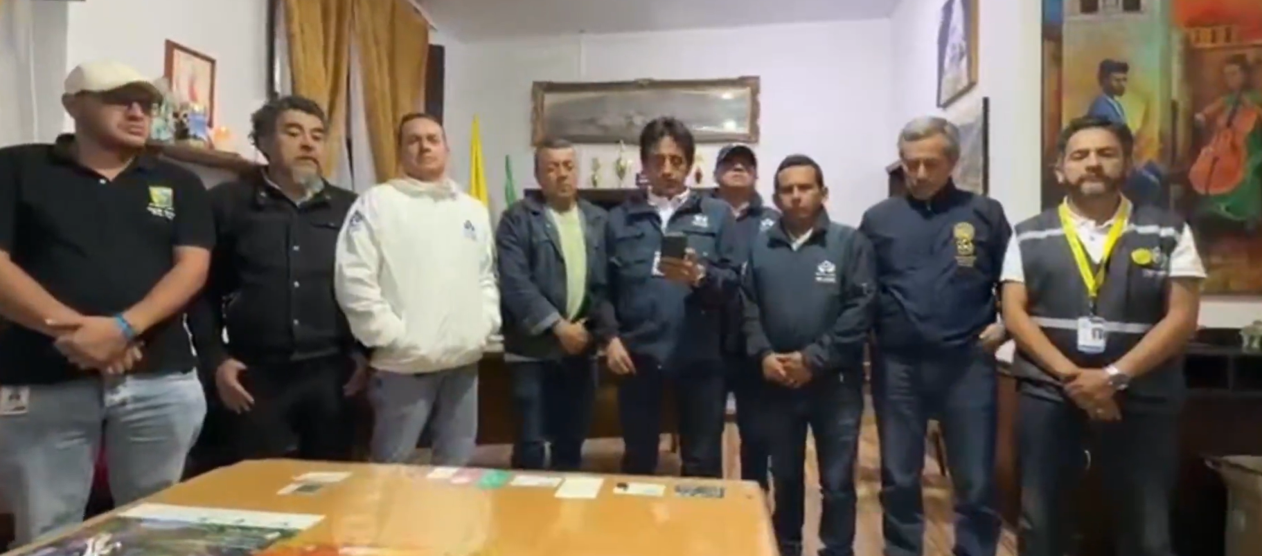 Representantes de los organismos defensores de derechos humanos. 