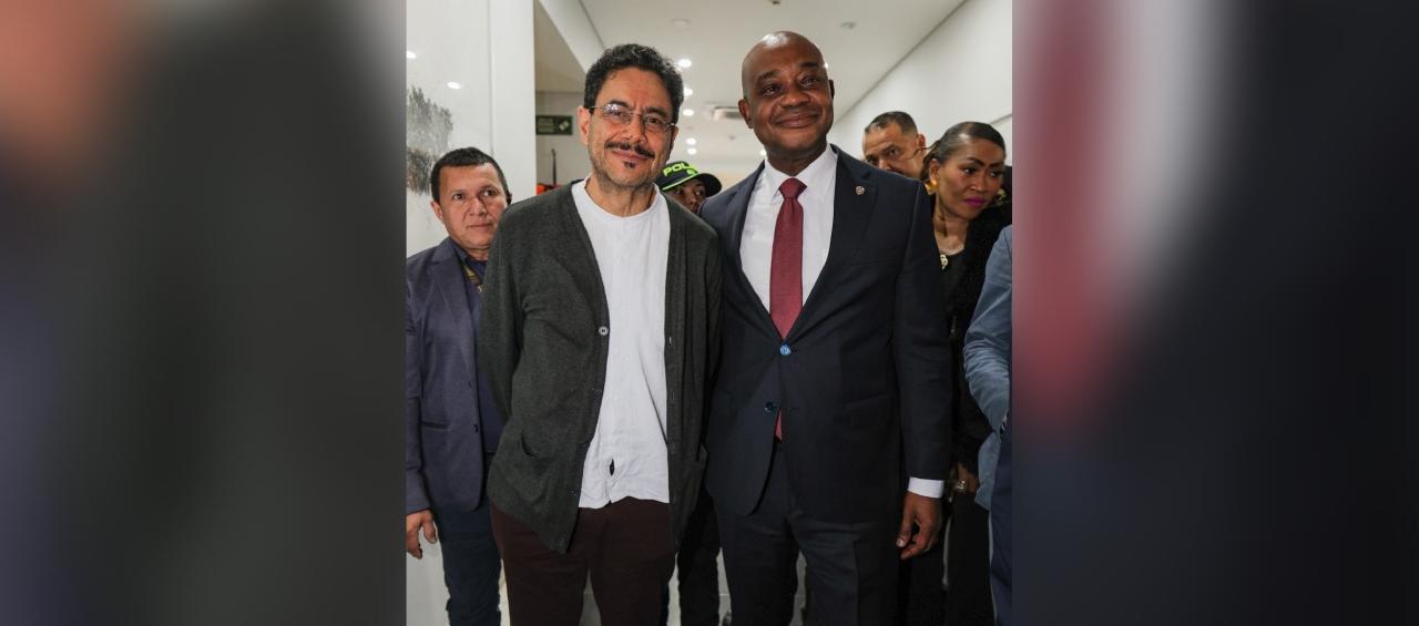 Iván Cepeda y Luis Gilberto Murillo.