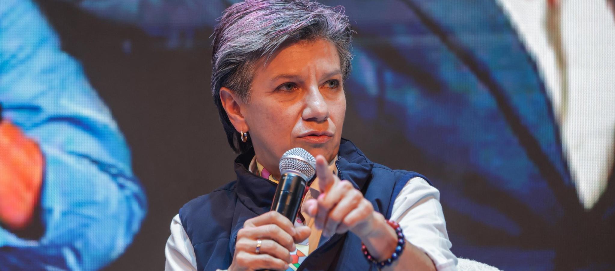 Claudia López, candidata a la Presidencia de la República. 