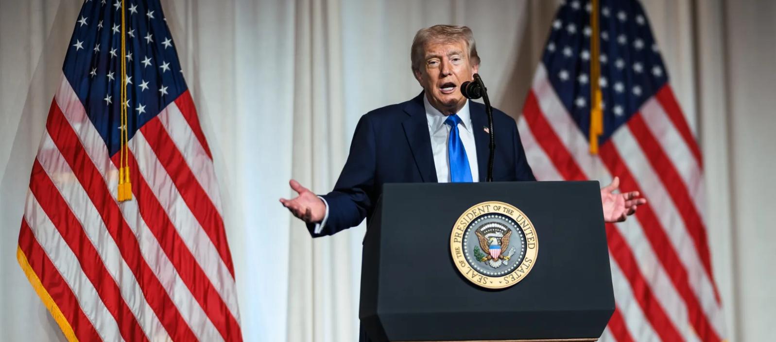 Donald Trump, Presidente de Estados Unidos.