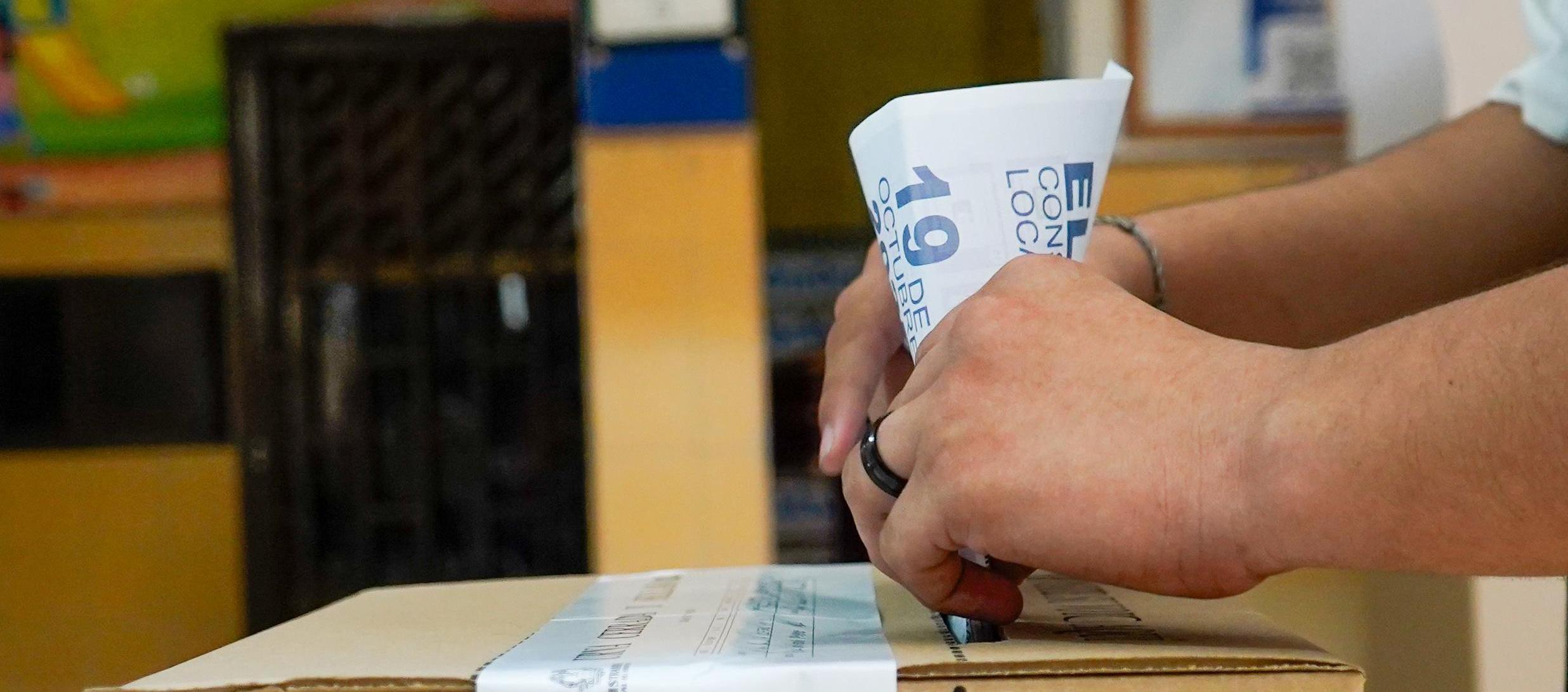 Las elecciones en primera vuelta será el 31 de mayo. 