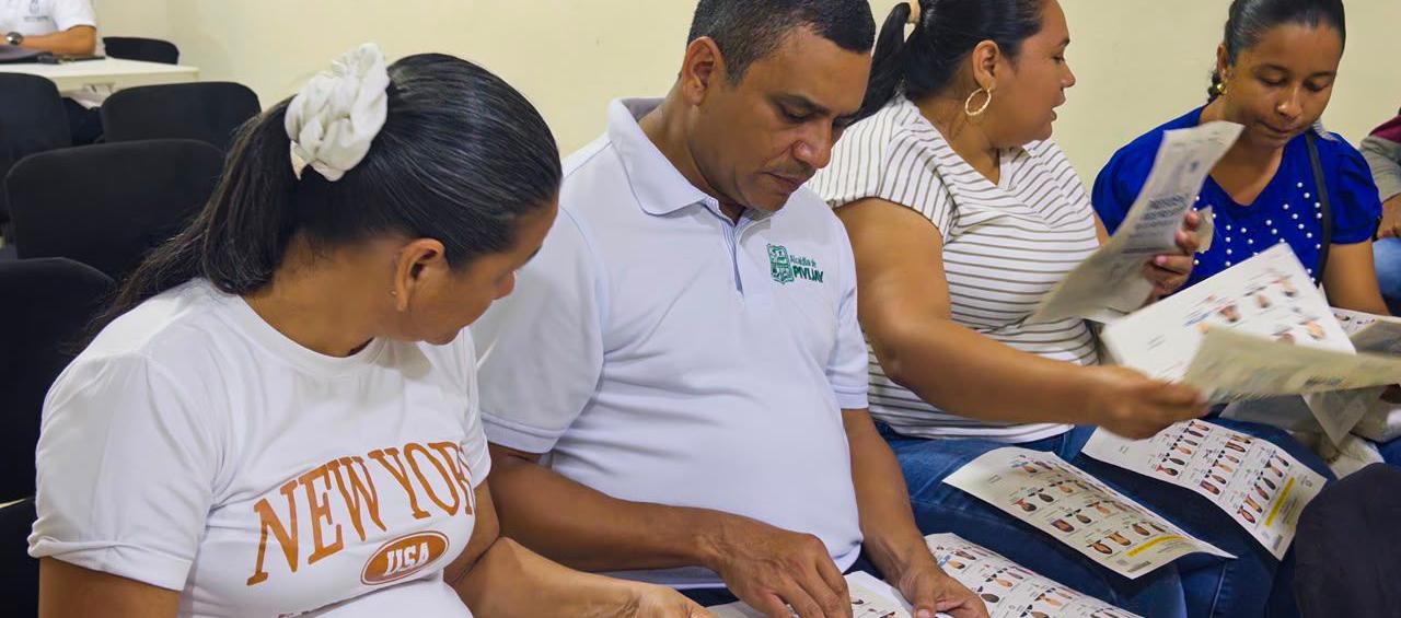 Capacitación de los jurados de votación en Atlántico. 