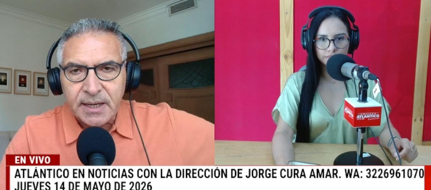 Transmisión de Atlántico en Noticias.