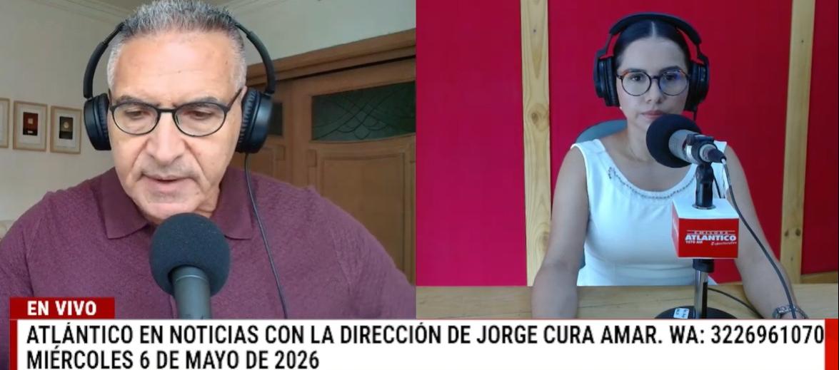 Transmisión de Atlántico en Noticias.
